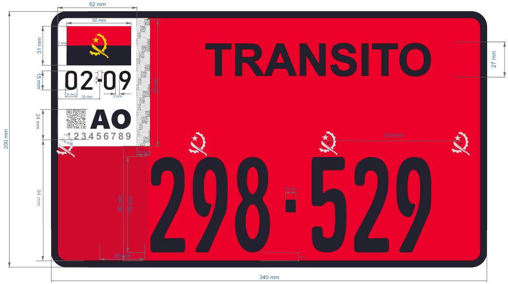 Veículos em Trânsito - Frente e Retaguarda (Alt.)